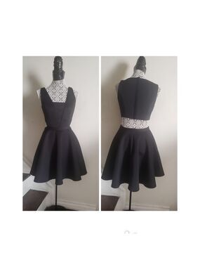 MARCIANO Skater Dress With A Cutout